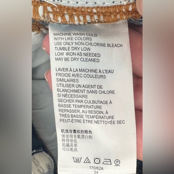 We The Free Flip It & Reverse It Wide Leg Jeans Flare Leg Boho Hippie Country 24 - Picture 10 of 11